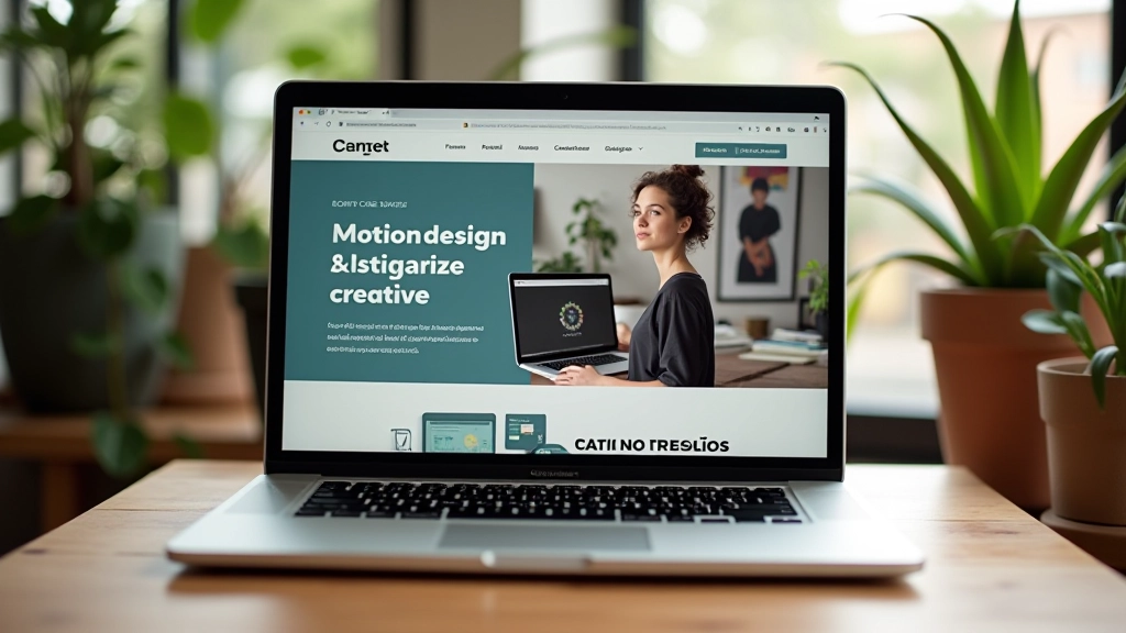 Portfólio online de motion design